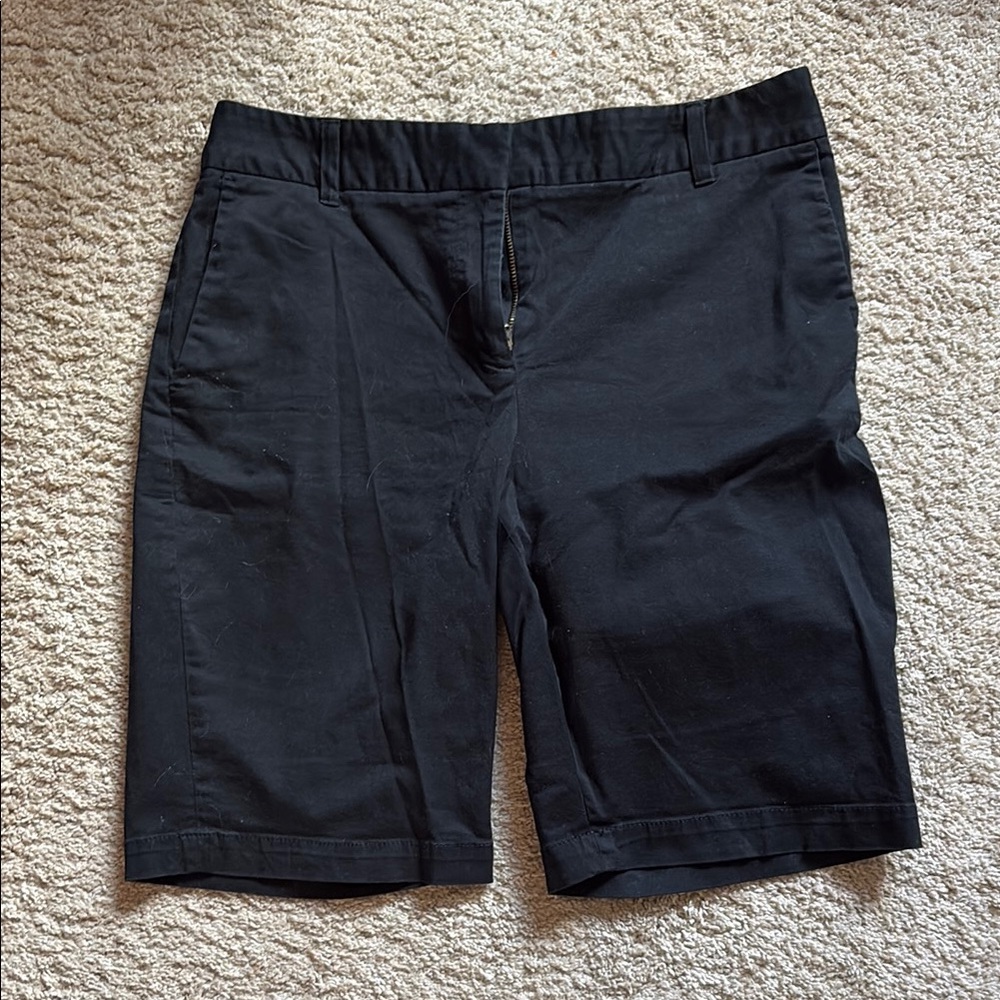Liz Claiborne Black Bermuda Shorts